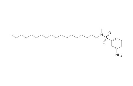 Benzenesulfonamide, 3-amino-N-methyl-N-octadecyl-
