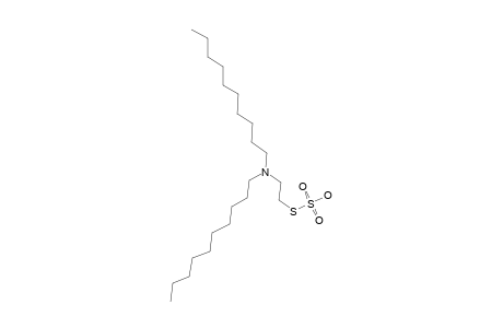 2-Didecylaminoethanethiosulfuric acid