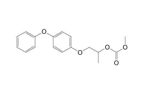Carbonic acid methyl 1-(4-phenoxyphenoxy)propan-2-yl ester