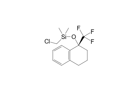 chloromethyl-dimethyl-[(1R)-1-(trifluoromethyl)tetralin-1-yl]oxy-silane