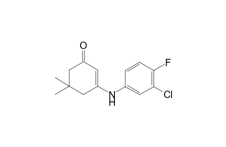 3-(3-Chloro-4-fluoro-phenylamino)-5,5-dimethyl-cyclohex-2-enone