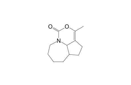 9aR*,9bS*-5a-aza-2,5,6,7,8,9a,9b-octahydro-3-methyl-5-oxo-4-oxa-1H-benz[c,d]azulene