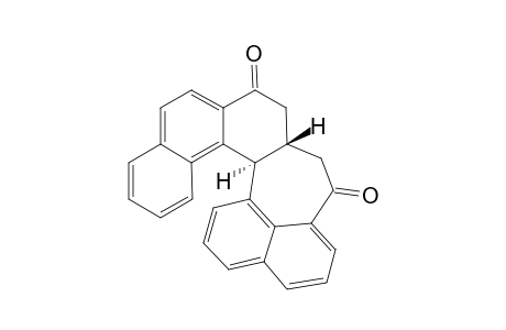 trans-7,8,8a,9,10,16b-hexahydronaphtho[1',8':3,4,5]cyclohepta[1,2-c]phenanthrene-7,10-dione