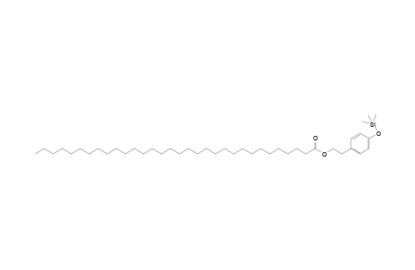 4-((trimethylsilyl)oxy)phenethyl dotriacontanoate
