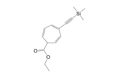 Ethyl 4-[2'-phenyl-3-(trimethylsilyl)ethynyl]-2,4,6-triene-1-carboxylate