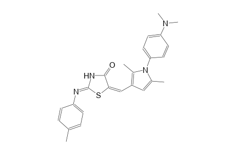 4-thiazolidinone, 5-[[1-[4-(dimethylamino)phenyl]-2,5-dimethyl-1H-pyrrol-3-yl]methylene]-2-[(4-methylphenyl)imino]-, (2Z,5E)-