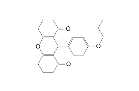 1H-xanthene-1,8(2H)-dione, 3,4,5,6,7,9-hexahydro-9-(4-propoxyphenyl)-