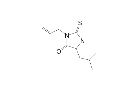 5-(2-Methylpropyl)-3-prop-2-en-1-yl-2-thioxoimidazolidin-4-one