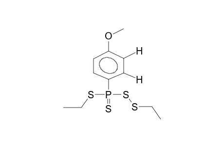 S,S-ETHYL-S'-ETHYL(4-METHOXYPHENYL)TRITHIOLOTHIONPHOSPHONATE