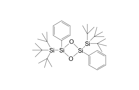 2,4-Bis(t-tributylsilyl)-2,4-diphenyl-1,3-dioxa-2,4-disilacyclobutane