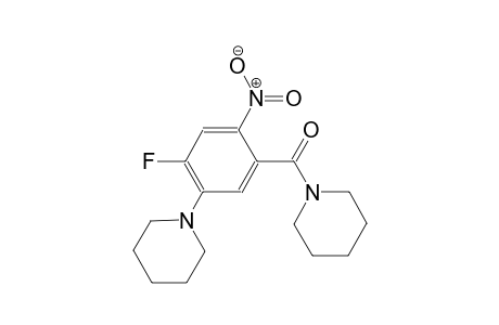 piperidine, 1-[4-fluoro-2-nitro-5-(1-piperidinyl)benzoyl]-