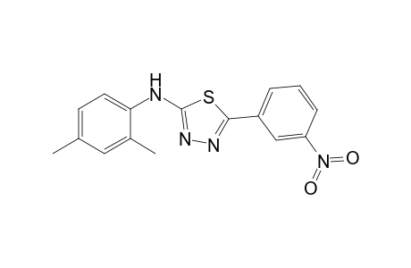 N-(2,4-Dimethylphenyl)-5-(3-nitrophenyl)-1,3,4-thiadiazol-2-amine