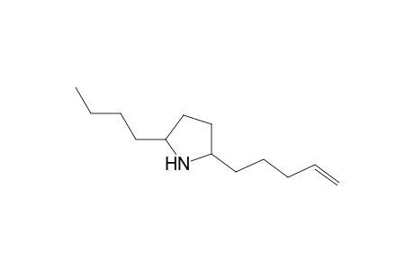 2-Butyl-5-(4-pentenyl)pyrrolidine