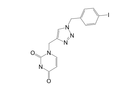 1-[[1-(4-IODOBENZYL)-1H-1,2,3-TRIAZOL-4-YL]-METHYL]-PYRIMIDINE-2,4-(1H,3H)-DIONE