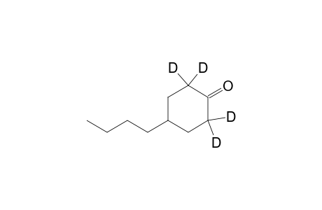 Cyclohexanone-2,2,6,6-D4, 4-butyl-