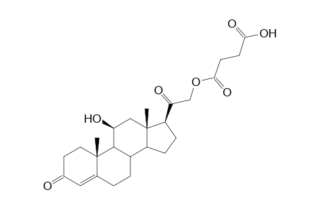 4-Pregnen-11β,21-diol-3,20-dione 21-hemisuccinate
