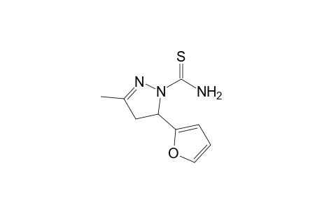 (RS)-(+-)-5-(Furyl)-3-methyl-1-thiocarbamoyl-2-pyrazoline