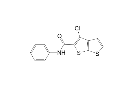 4-Chloranyl-N-phenyl-thieno[2,3-b]thiophene-5-carboxamide