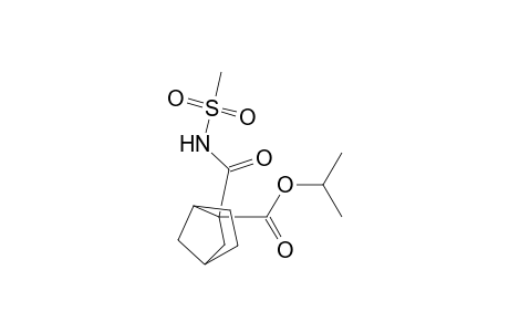 Isopropyl 2-[(methylsulfonyl)aminocarbonyl]bicyclo[2.2.1]heptane-2-carboxylate