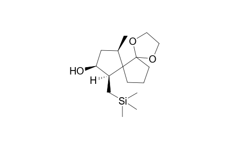 (1R,3S,4R)-1-methyl-4-(trimethylsilylmethyl)-7,10-dioxadispiro[4.0.4^{6}.3^{5}]tridecan-3-ol