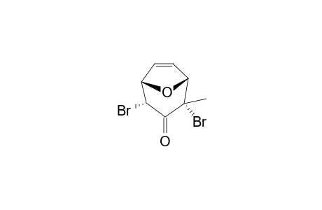 (2-ENDO,4-ENDO)-2,4-DIBROMO-2-METHYL-8-OXABICYCLO-[3.2.1]-OCT-6-EN-3-ONE