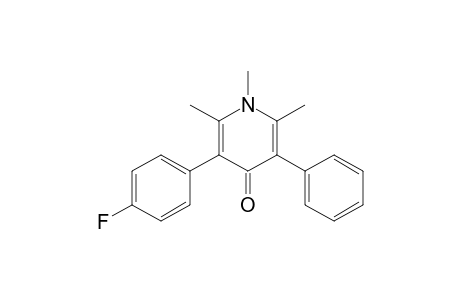4(1H)-Pyridinone, 3-(4-fluorophenyl)-1,2,6-trimethyl-5-phenyl-