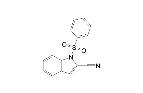 1-(Phenylsulfonyl)indole-2-carbonitrile