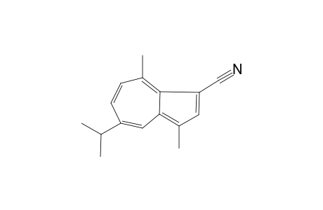 5-Isopropyl-3,8-dimethyl-1-azulenecarbonitrile