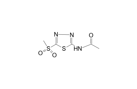 N-[5-(Methylsulfonyl)-1,3,4-thiadiazol-2-yl]acetamide