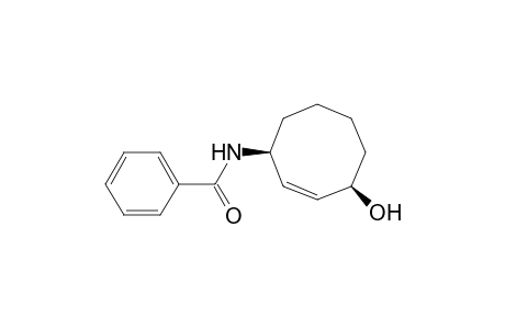 cis-4-(Benzoylamino)cyclooct-2-enol