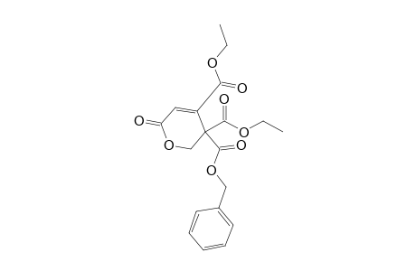 3-Benzyl 3,4-diethyl 6-oxo-2H-pyran-3,3,4(6H)-tricarboxylate