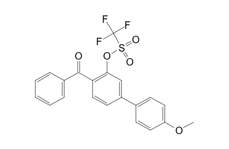 4-Benzoyl-4'-methoxybiphenyl-3-yl Trifluoromethanesulfonate