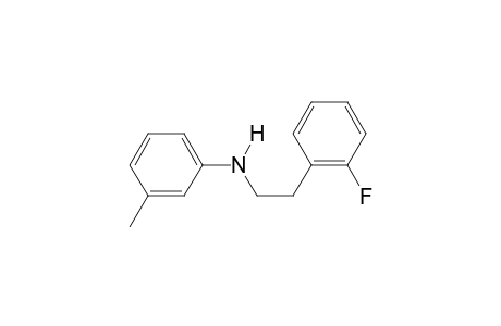 N-[2-(2-Fluorophenyl)ethyl]-3-methylaniline
