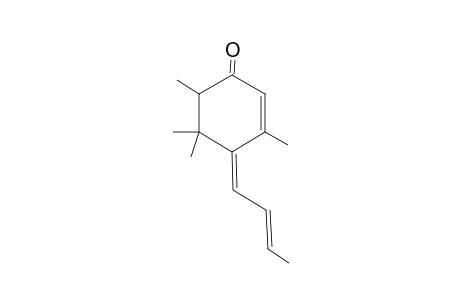 (4E)-4-[(E)-but-2-enylidene]-3,5,5,6-tetramethyl-1-cyclohex-2-enone
