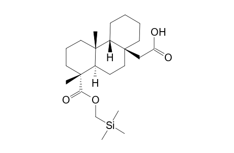 1,4a,dimethyl 8a-carboxymethyl-perhydrophenanthrene-1-carboxyacid trimethylsilylmethyl ester dev.