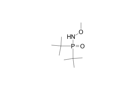 Phosphonamidic acid, N,P-bis(1,1-dimethylethyl)-, methyl ester
