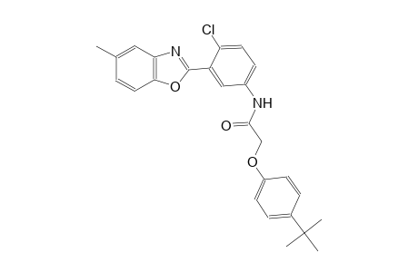 acetamide, N-[4-chloro-3-(5-methyl-2-benzoxazolyl)phenyl]-2-[4-(1,1-dimethylethyl)phenoxy]-