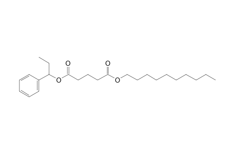 Glutaric acid, decyl 1-phenylpropyl ester