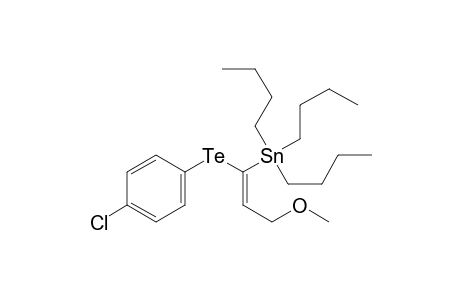 (E)-1-Tributylstannyl-1-(4-chlorophenyltelluro)-3-methoxy-1-propene
