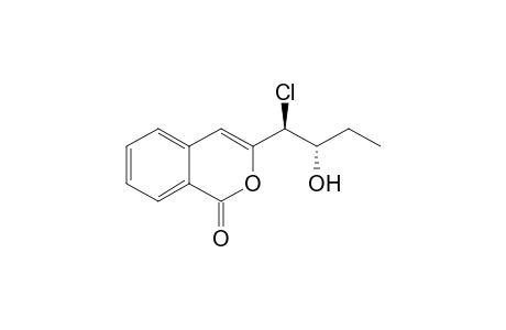 3-[(1S,2S)-1-chloranyl-2-oxidanyl-butyl]isochromen-1-one