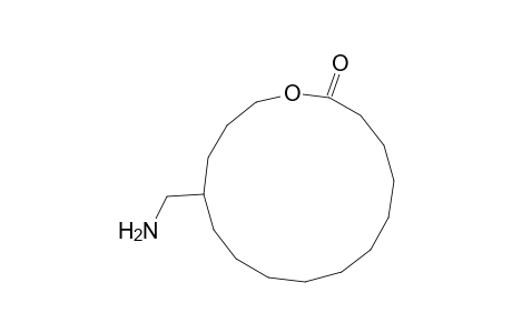 Oxacyclohexadecan-2-one, 13-(aminomethyl)-
