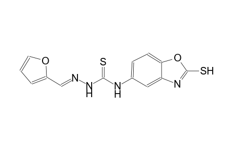 benzoxazole, 5-[[[(2E)-2-(2-furanylmethylene)hydrazino]carbonothioyl]amino]-2-mercapto-