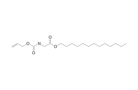 Glycine,N-allyloxycarbonyl-, tridecyl ester