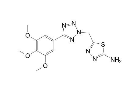 1,3,4-Thiadiazol-2-amine, 5-[[5-(3,4,5-trimethoxyphenyl)-2H-1,2,3,4-tetrazol-2-yl]methyl]-