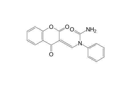 3-[(Phenylureido)methylene]-4-oxocoumarin