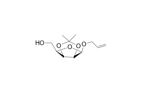 Allyl 2,3-isopropylidene-.beta.,D-lyxofuranoside