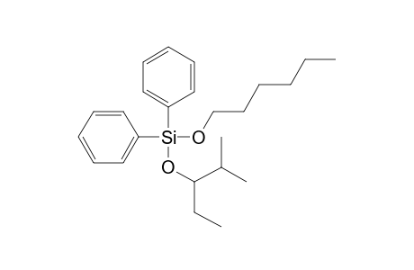 Silane, diphenylhexyloxy(2-methylpent-3-yloxy)-