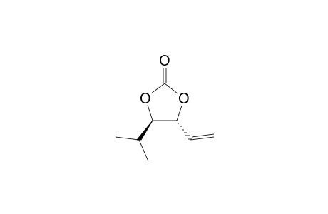 4,5-trans-4-(1-Methylethyl)-5-ethenyl-1,3-dioxolan-2-one
