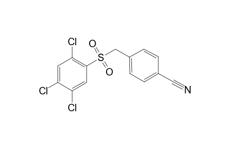 (4-Cyanobenzyl)(2,4,5-trichlorophenyl)sulphone