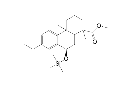 Methyl 7-.beta.-TMS-hydroxydehydroabietate